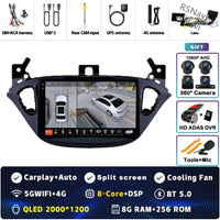 Autoradio CarPlay Opel Corsa E (2014-2019) et Adam (2013-2016) – Écran 9 pouces 2K, jusqu'à 12 Go + 256 Go, vue 19