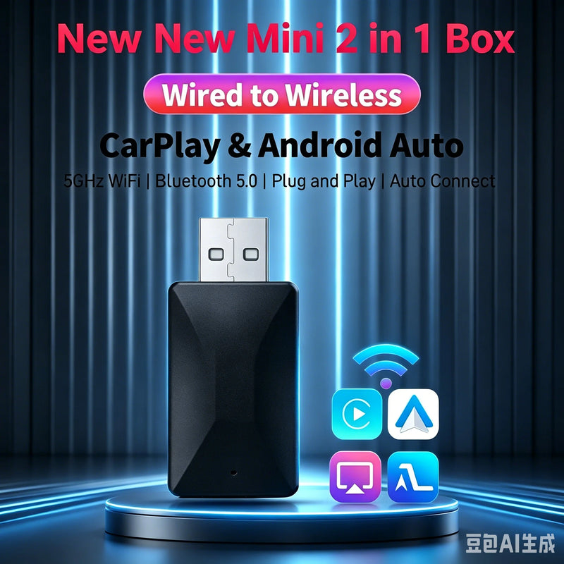 Mini Adaptateur CarPlay Sans Fil USB – Reconnexion Automatique, Mise à Jour en Ligne, vue 15