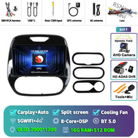 Autoradio CarPlay Renault Captur (2016-2019) – Écran 9 pouces, Android 16, vue 10