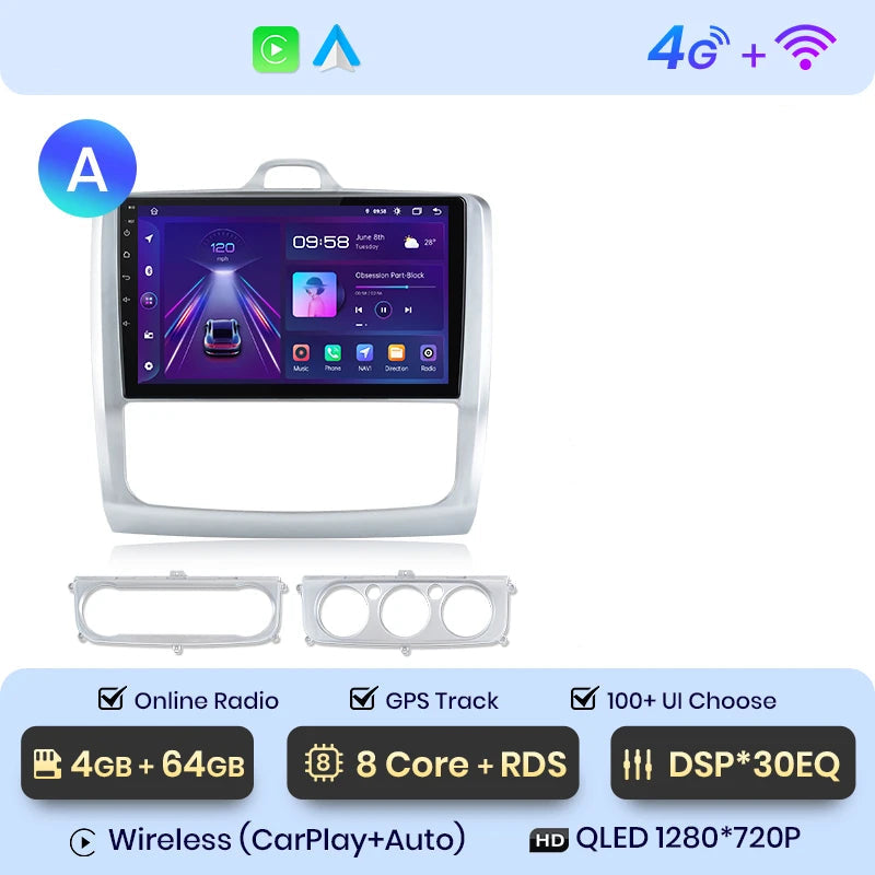 CARPLAY FORD FOCUS (2004-2011) V5