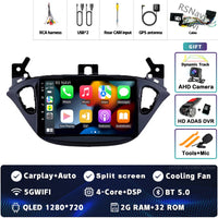 Autoradio CarPlay Opel Corsa E (2014-2019) et Adam (2013-2016) – Écran 9 pouces 2K, jusqu'à 12 Go + 256 Go, vue 10