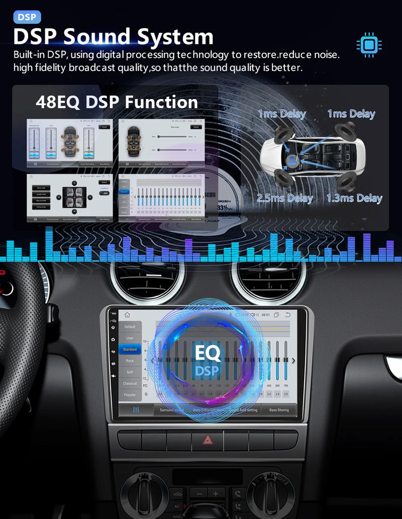 Autoradio CarPlay Opel Insignia (2013-2017) – Écran QLED, Android 16, jusqu'à 16 Go + 512 Go, vue 20
