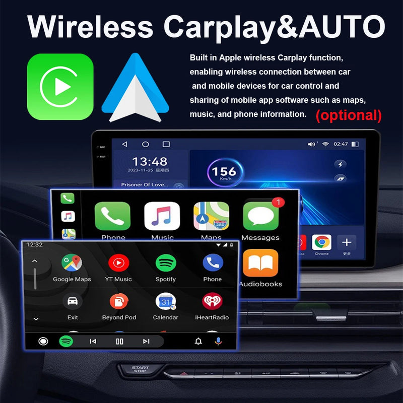 Autoradio CarPlay Nissan Note E12 (2012-2021) – Écran 9 pouces, jusqu'à 8 Go + 256 Go, vue 2