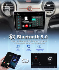 Autoradio CarPlay Kia Carens UN (2006-2012) – Écran 9 pouces, console type B, vue 13