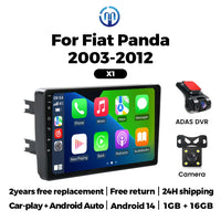 Autoradio CarPlay Fiat Panda (2003-2012) – Écran 9 pouces IPS, Android 14, jusqu'à 2 Go + 32 Go, vue 10