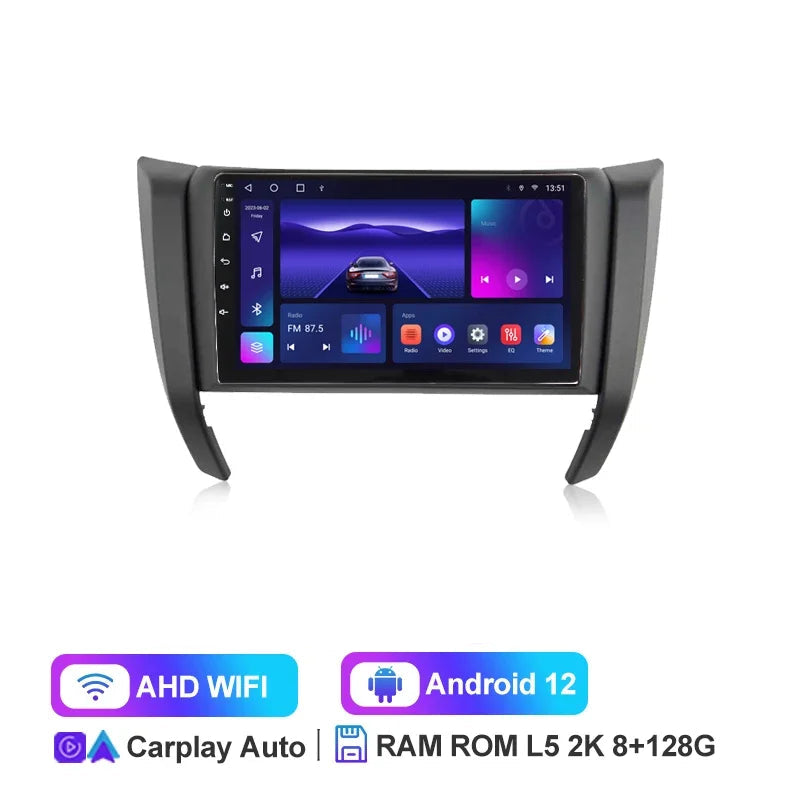 Autoradio CarPlay Nissan Navara – Android 12, 8Go RAM, GPS