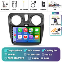 Autoradio CarPlay Renault Lodgy et Dacia Dokker (2012-2021) – Écran 9 pouces, Android 16, vue 17
