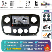 Autoradio CarPlay Renault Master, Nissan NV400 et Opel Movano (2010-2015) – Écran 9 pouces, Android 16, vue 13