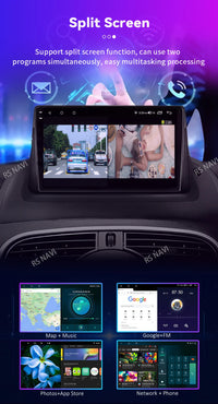 Autoradio CarPlay Renault Kangoo (2009-2018) – Écran 9 pouces, Android 16, jusqu'à 16 Go + 512 Go, vue 18