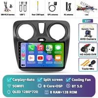 Autoradio CarPlay Renault Lodgy et Dacia Dokker (2012-2021) – Écran 9 pouces, Android 16, vue 21