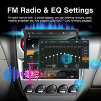 Autoradio CarPlay 1 DIN Universel – Écran Rétractable 7 Pouces, Filaire, vue 10