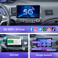 Autoradio CarPlay Ford Focus 2 (2004-2011) – Écran 9 pouces, jusqu'à 16 Go + 512 Go, vue 6