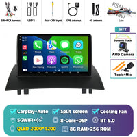 Autoradio CarPlay Renault Mégane 2 (2002-2009) – Écran 9 pouces, jusqu'à 16 Go + 512 Go, vue 38