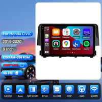 Autoradio CarPlay Honda Civic 10 (2015-2020) – Écran 9 pouces, jusqu'à 16 Go + 256 Go, vue 16