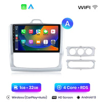 Autoradio CarPlay Ford Focus 2 (2004-2011) – 6 Configurations, Noir ou Blanc, vue 2