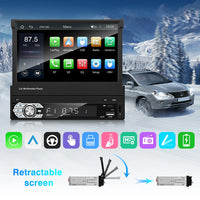 Autoradio CarPlay 1 DIN Universel – Écran Rétractable 7 Pouces, Filaire, vue 17