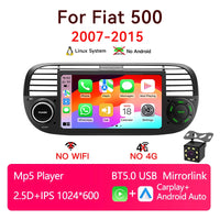 Autoradio CarPlay Fiat 500 (2007-2015) – Écran 7 pouces, sans fil, vue 9