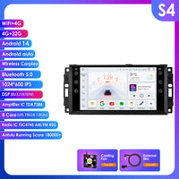 Autoradio CarPlay Jeep, Chrysler et Dodge (2005-2015) – Écran 7 pouces, jusqu'à 8 Go + 128 Go, vue 11