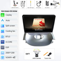 Autoradio CarPlay Peugeot 206 et Citroën C2 (2004-2013) – Écran QLED 9 pouces, jusqu'à 16 Go + 512 Go, vue 30