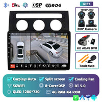 Autoradio CarPlay Volkswagen Touran 1 (2003-2010) – Écran 2K 9 pouces, Android 16, vue 21
