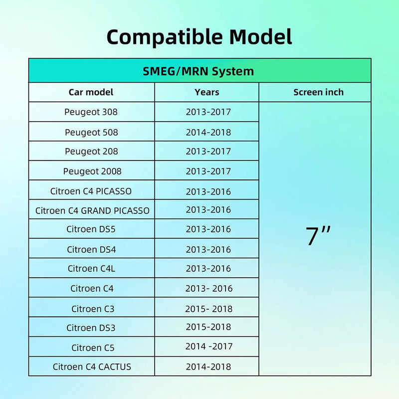 Boîtier CarPlay Peugeot Citroën DS (2013-2018) – SMEG et MRN, écran d'origine conservé, vue 4