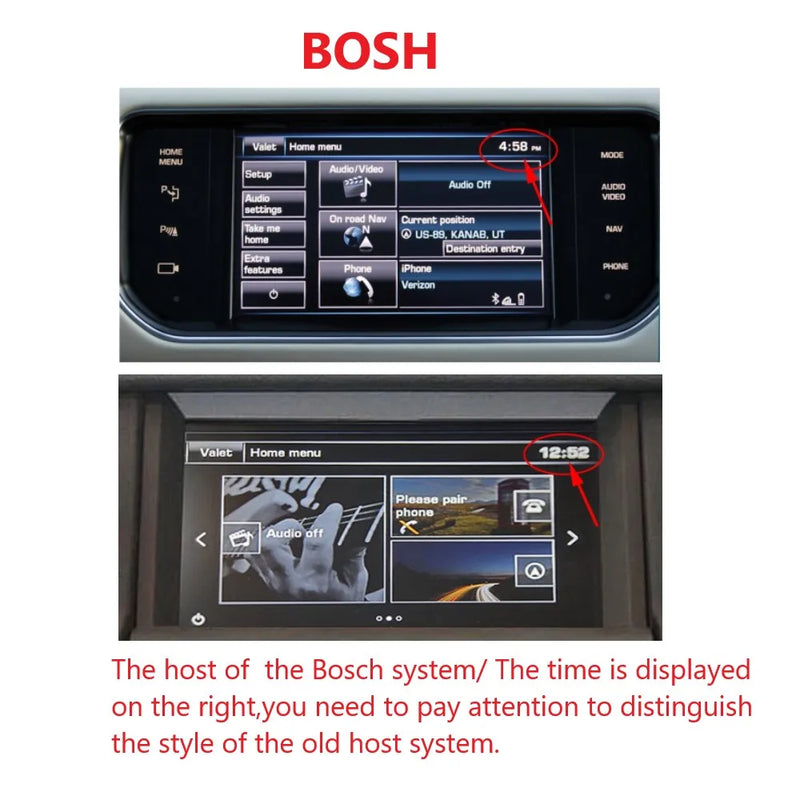 Boîtier CarPlay Land Rover Jaguar (2012-2016) – Écran d'origine conservé, vue 6
