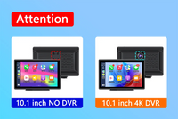 Écran CarPlay Portable 10,1 Pouces – Sans Fil, Dashcam 4K en Option, vue 7