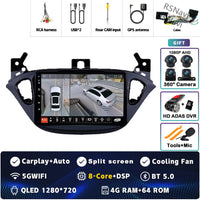 Autoradio CarPlay Opel Corsa E (2014-2019) et Adam (2013-2016) – Écran 9 pouces 2K, jusqu'à 12 Go + 256 Go, vue 7