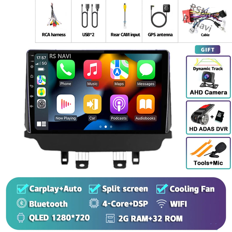 Autoradio CarPlay Mazda CX-3 (2014-2021) – Écran 9 pouces, jusqu'à 16 Go + 512 Go, vue 49