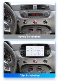 Autoradio CarPlay Fiat 500 (2007-2015) – Écran 7 pouces, 8 cœurs, jusqu'à 8 Go + 128 Go, vue 11