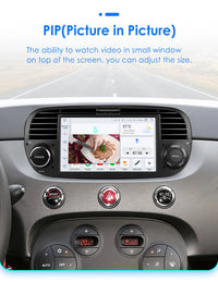 Autoradio CarPlay Fiat 500 (2007-2015) – Écran 7 pouces, 8 cœurs, jusqu'à 8 Go + 128 Go, vue 41