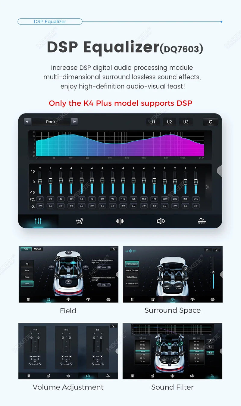 Autoradio CarPlay 2 DIN Universel – Écran 7 Pouces, Android, 2 Go ou 4 Go, vue 20