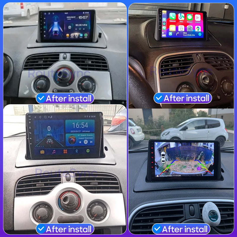 Autoradio CarPlay Renault Kangoo (2008-2018) – Écran 9 pouces, option écran 2K, jusqu'à 12 Go + 256 Go, vue 8