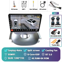 Autoradio CarPlay Peugeot 206 et Citroën C2 (2004-2013) – Écran QLED 9 pouces, jusqu'à 16 Go + 512 Go, vue 40