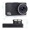 Dashcam 2K WiFi avant arrière – Vision nocturne, double caméra, carte SD 64 Go