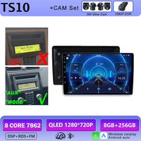 Autoradio CarPlay Volvo C30, S40, V50 et C70 (2004-2012) – Écran 9 pouces, jusqu'à 12 Go + 256 Go, vue 30