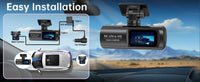 Dashcam 4K Wi-Fi Double Caméra – Écran 1,47 Pouce, GPS en Option, Kit Parking 24 h, vue 7