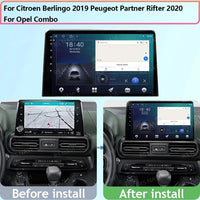 Autoradio CarPlay Citroën Berlingo, Peugeot Partner et Opel Combo (2019-2020) – Écran 9 pouces, Android 16, jusqu'à 16 Go + 512 Go, vue 7