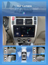 Autoradio CarPlay Hyundai Tucson (2004-2009) – Écran 10 pouces, jusqu'à 16 Go + 256 Go, vue 21