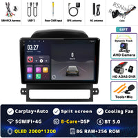 Autoradio CarPlay Chevrolet Captiva (2008-2012) – Écran 9 pouces sans fil, jusqu'à 16 Go + 512 Go, vue 38