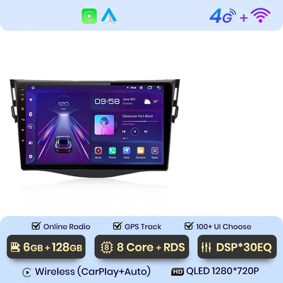 CARPLAY TOYOTA RAV 4 (2007-2011) K6