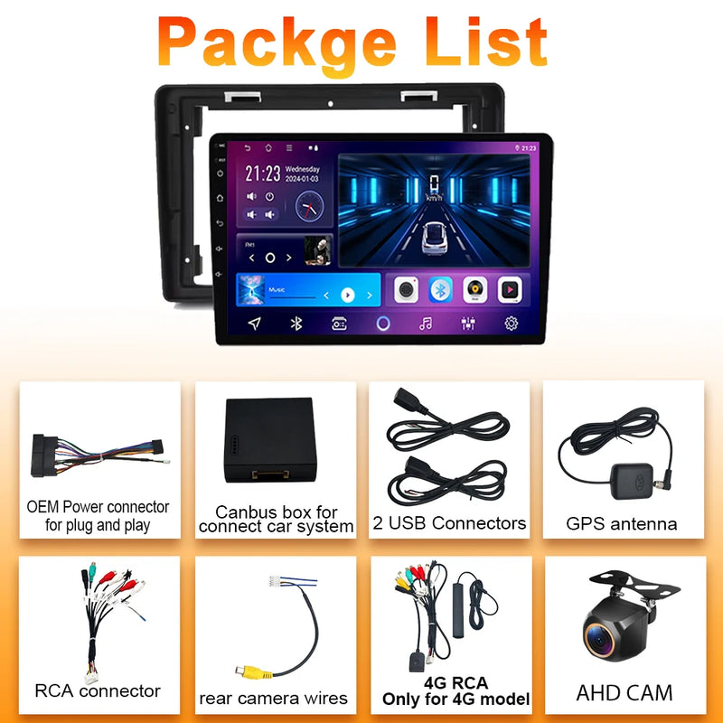 Autoradio CarPlay Citroën C2 et C3 (2001-2010) – Écran IPS 9 pouces, option écran 2K, jusqu'à 12 Go + 256 Go, vue 6