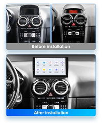 Autoradio CarPlay Opel Corsa D (2007-2012) – Écran 9 pouces, sans fil, vue 2