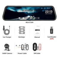 Rétroviseur Caméra Tactile 10 Pouces – Double Caméra 1080P, Mode Parking, vue 27