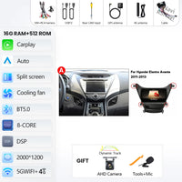 Autoradio CarPlay Hyundai Elantra (2012-2015) – Écran 9 pouces sans fil, jusqu'à 16 Go + 512 Go, vue 38