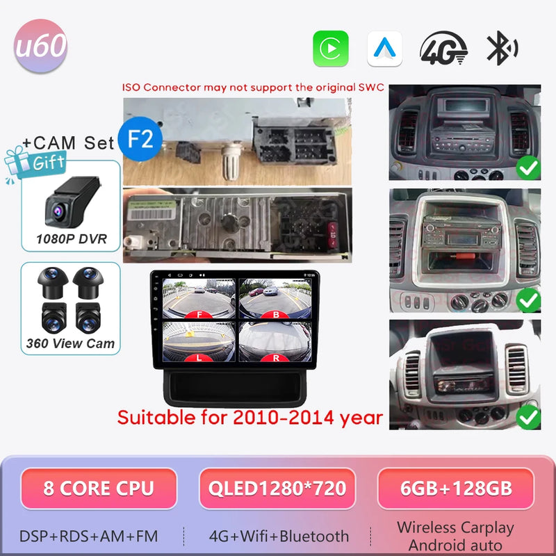 Autoradio CarPlay Renault Trafic 2, Opel Vivaro A et Nissan Primastar (2001-2014) – Écran tactile, jusqu'à 12 Go + 256 Go, vue 28