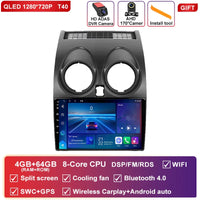 Autoradio CarPlay Nissan Qashqai J10 (2006-2013) – Écran 9 pouces, option écran 2K, jusqu'à 12 Go + 256 Go, vue 49