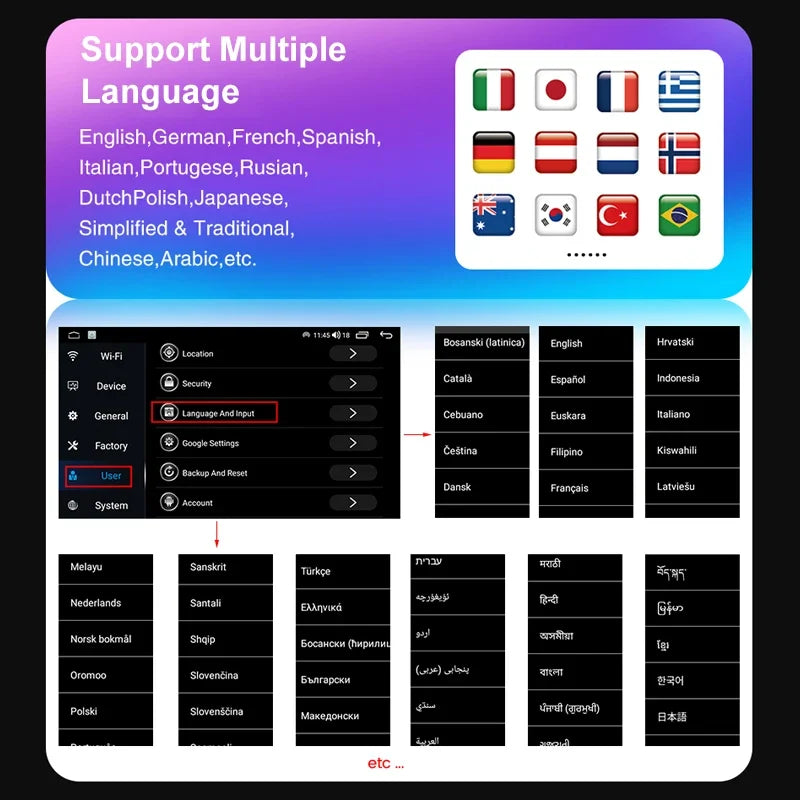Autoradio CarPlay Subaru Forester MK4, Impreza et XV Crosstrek (2012-2014) – Écran IPS 9 pouces, vue 4