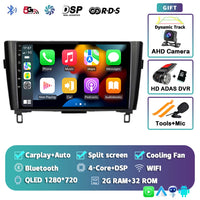 Autoradio CarPlay Nissan Qashqai J11 et X-Trail T32 (2014-2020) – Écran QLED, jusqu'à 16 Go + 512 Go, vue 10