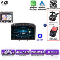 Autoradio CarPlay Peugeot 308, RCZ et 408 – Écran 9 pouces, Android 16, vue 13